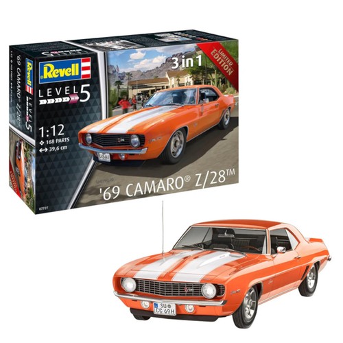 Revell chevy camaro - chevy, v8