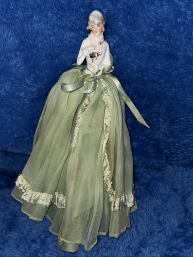 Antique china pin cushion - antique,