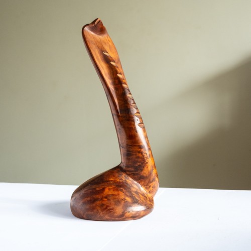 Vintage hand carved - vintage, burl