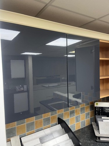 Gloss anthracite mdf slab - mdf,