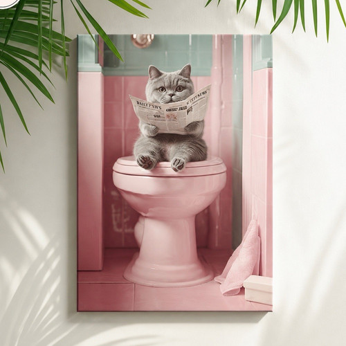 Blue british shorthair cat - shorthair, on