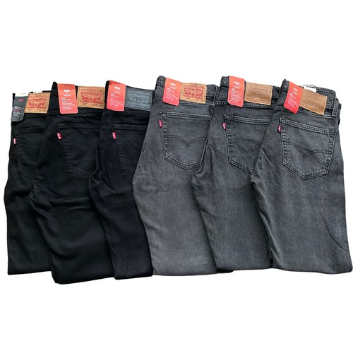 Levi grey black 505 men - /,