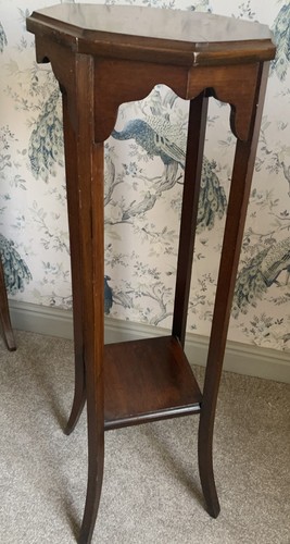Edwardian mahogany jardiniere - edwardian,