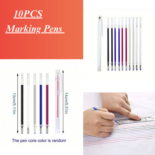 10pcs set heat erasable magic - 10pcs/set,