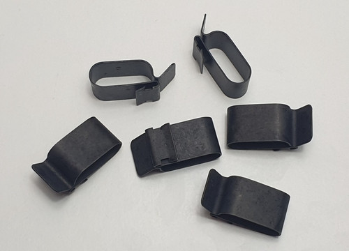 Double radiator pipe - double, clips