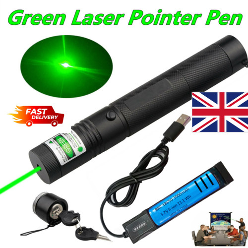 Rechargeable green laser - green,