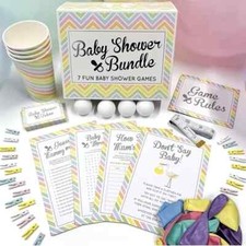 Baby shower games bundle - shower,