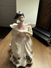 Royal Doulton Lady Figure of the Month February Peggy Davies HN 2703 7.75" VTG