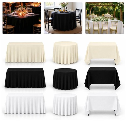 Polyester tablecloth rectangle - tablecloth,
