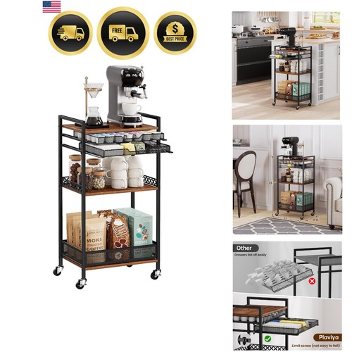 Coffee cart tier - 5-tier,