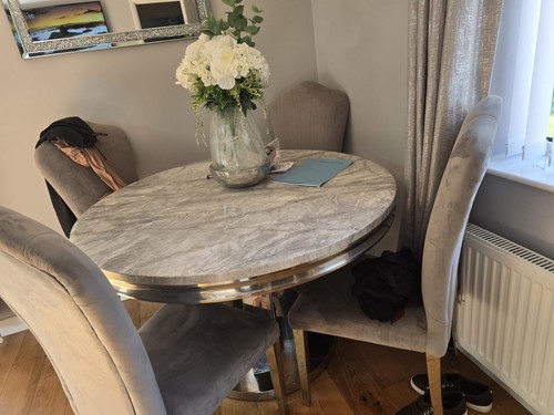 Seater round dining table - seater,