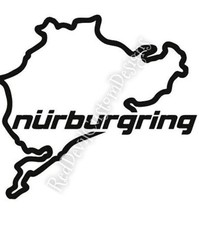 Nurburgring Decal Sticker Car