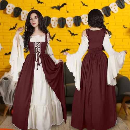 Women cosplay medieval dress - women,