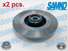 X2 PCS REAR BRAKE DISC SET