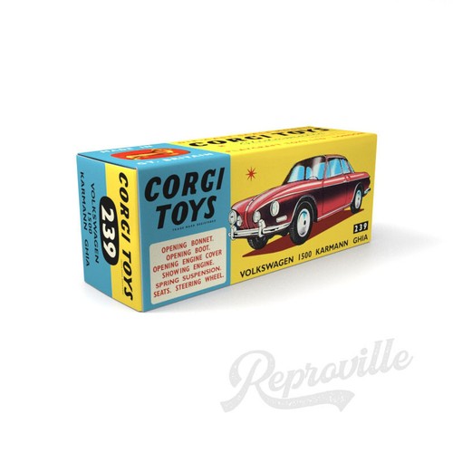 Repro box for - corgi, 239