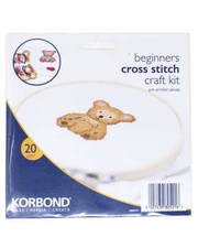 Teddy Bear Cross Stitch Kit