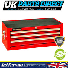 Jefferson Red 3 Drawer Middle