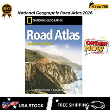 Rand Mcnally USA Road Atlas 2025 BEST Large Scale Travel Maps United States NEW