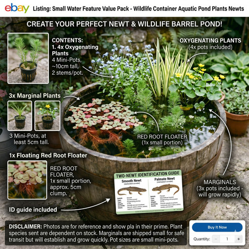 Small water feature value pack - small,