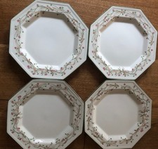4 Johnson Brothers Eternal Beau Dinner Plates Good Condition