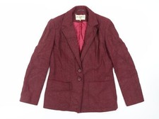 Mandy Marsh Womens Red Jacket