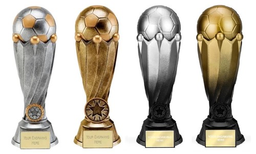 Tower football trophy - football,