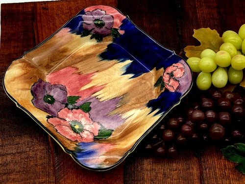 Antique plate serving - serving, dish
