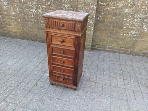 Rare antique french marble top - rare,