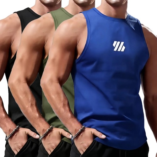 Men casual fitness tank - fitness, top