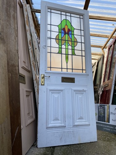 Antique front vestibule - vestibule, door