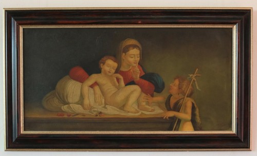 Painting madonna with - painting,