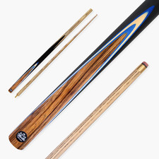 Baize Master Challenger 57 Inch 2 Piece Snooker Pool Cue 9.3mm Pro Leather Tip