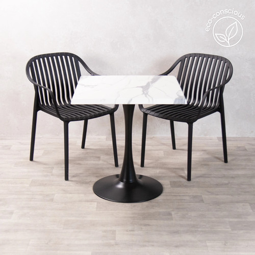 Outdoor restaurant table - outdoor, set