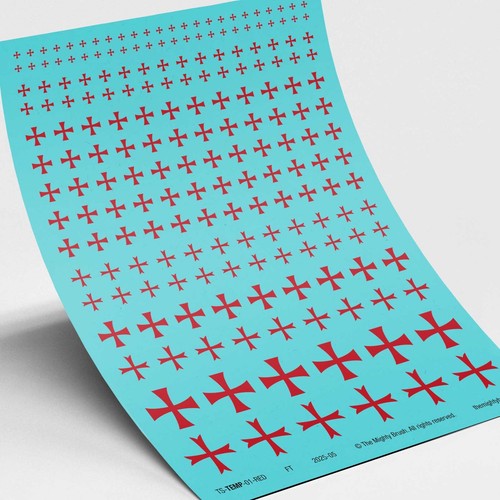 Templar cross waterslide - templar,