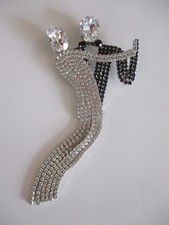 VINTAGE BUTLER AND WILSON DANCERS BROOCH