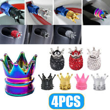 4x Diamond Crown Car Tire