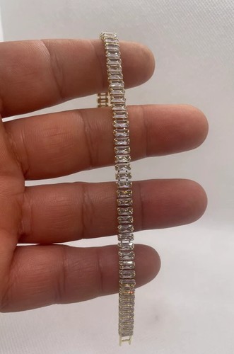 14k yellow gold plated - , tennis