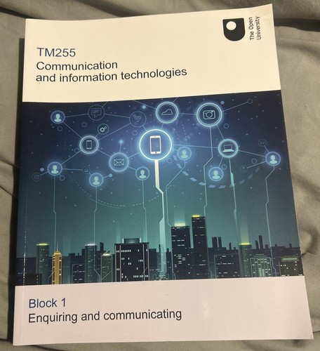 Open university tm255 - open,