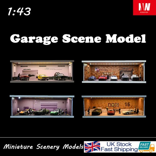 Diorama scale car - uk,