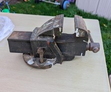 Vintage RECORD No.3 15kg 4" Jaws  Engineers Bench Vice - Made in England