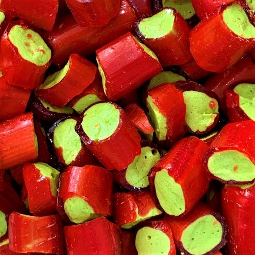 Monarch rhubarb rock - rhubarb,
