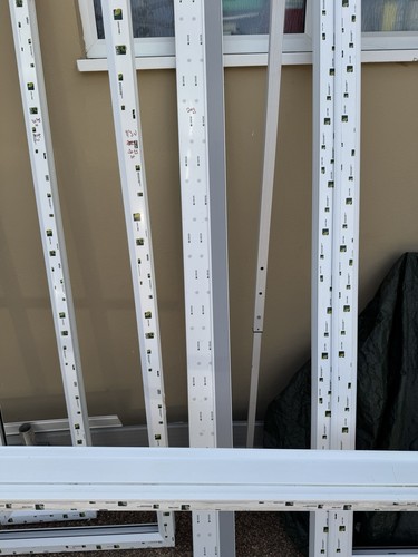 White pvc external sliding - external,