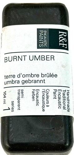 Encaustic wax paint - r&f,