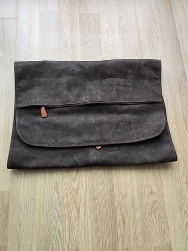 Bric brown garment bag suit - garment,
