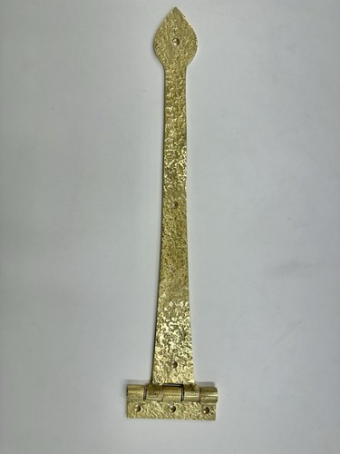 Solid brass strap hinge - solid,