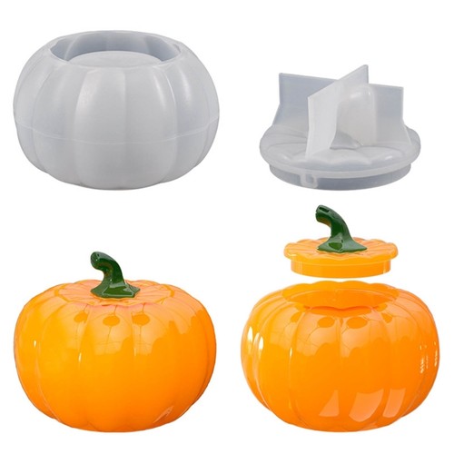 Silicone resin mold with lid - resin,