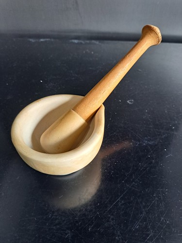 Quirky small porcelain pestle - quirky,