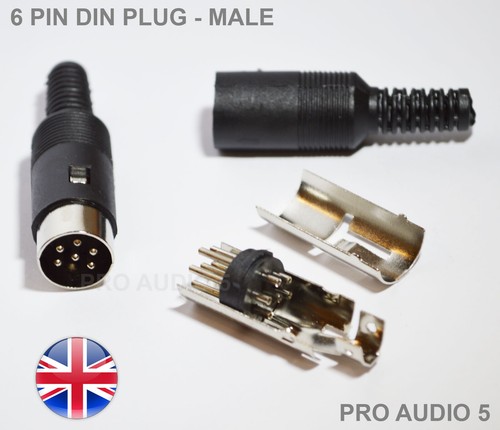 Standard pin din male - pin,