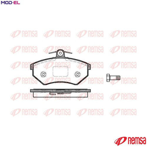 Brake pad set disc - brake,