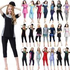 Women Modest Muslim Islamic Beach Swimsuit Burkini Swimwear Swimming Costume TX